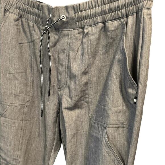 Beyond Scrubs Regular Gray Joggers Women's Size Large - Picture 4 of 12